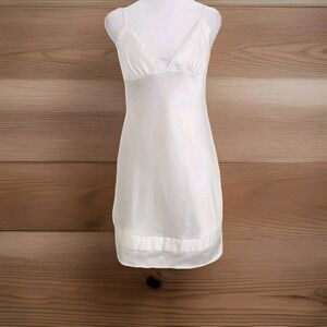 Victorias Secret Womens Satin Slip Dress MEDIUM‎ Babydoll Fairy Y2K Bridal Club